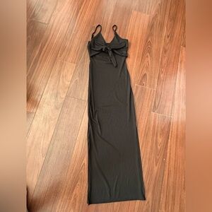 Elegant Black Maxi Dress